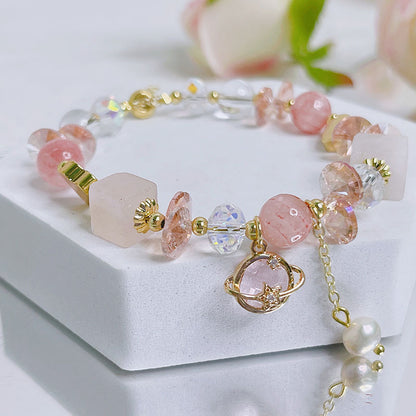 Ethereal Forest Fairy Gemstone Bracelet