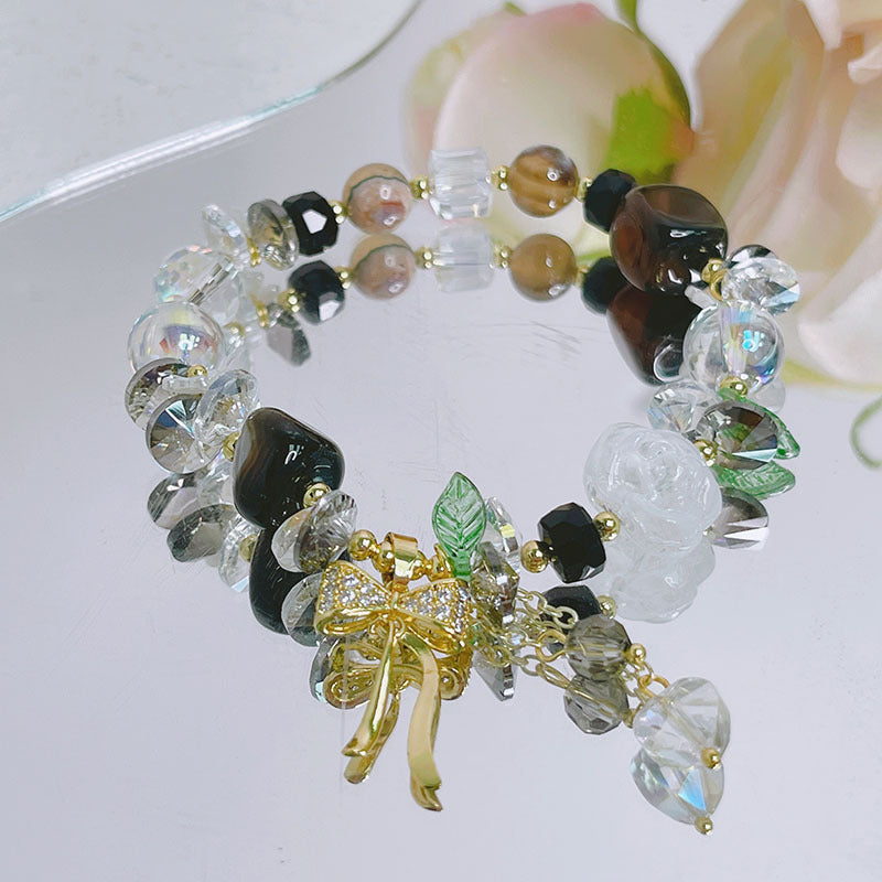 Fresh Crystal Bracelet with Unique Design