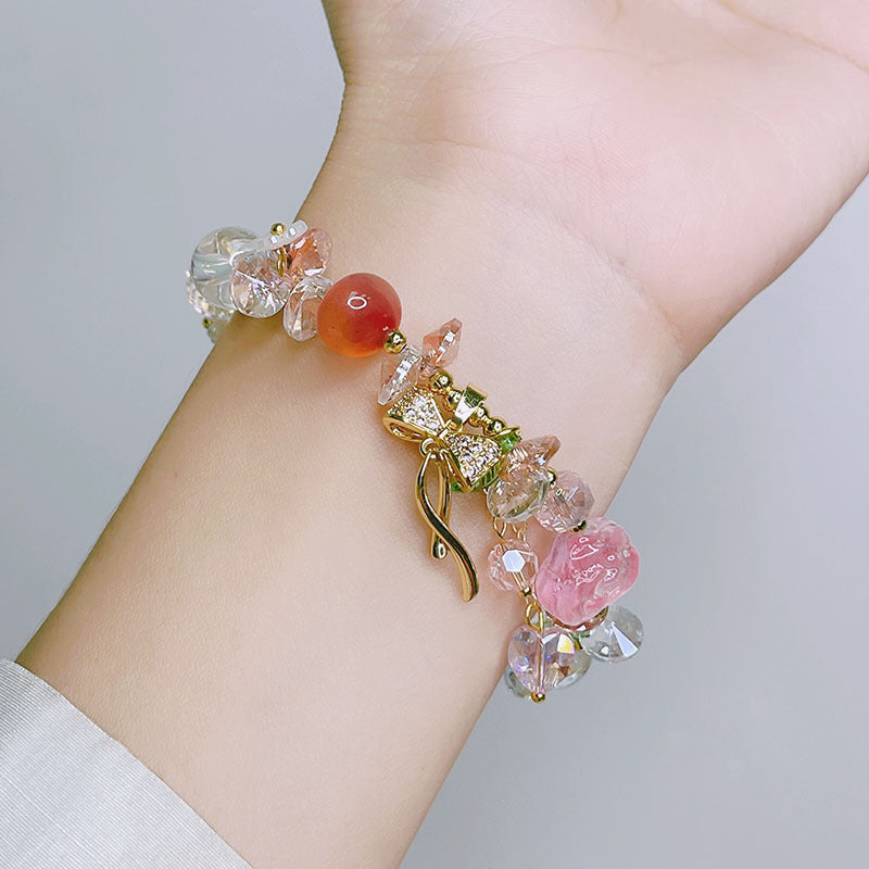 Fresh Crystal Bracelet with Unique Design