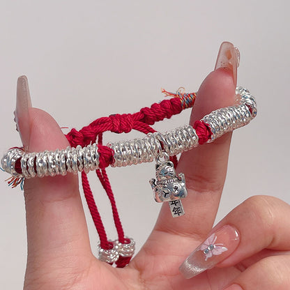 Traditional Tibetan Silver Bracelet for Women