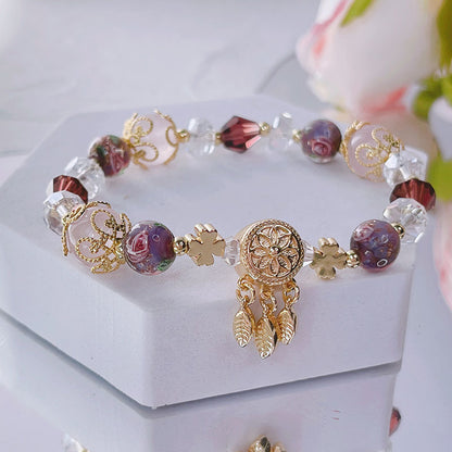 Fresh Crystal Bracelet with Unique Design