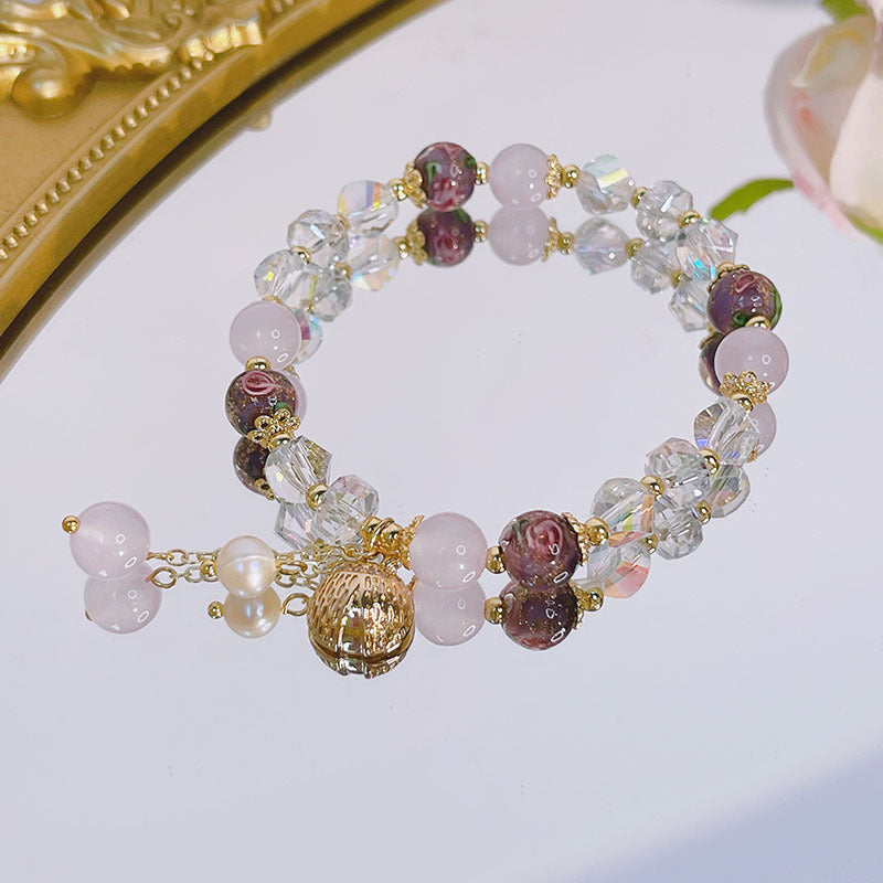 Fresh Crystal Bracelet with Unique Design