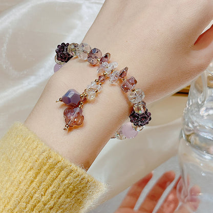 Crystal Zircon Ball Bracelet for Women