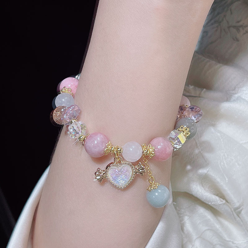 Crystal Heart Bracelet - New Style for Ladies