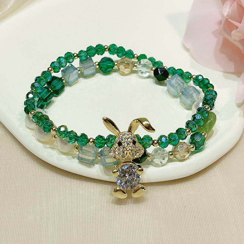 Cute Bunny Bracelet Set for Best Friends