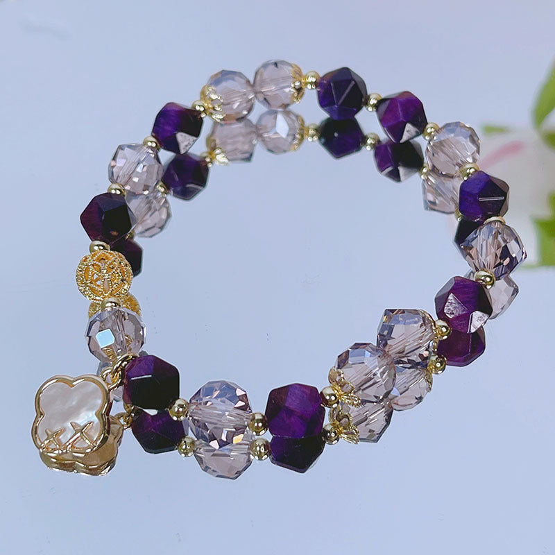 Fresh Crystal Bracelet with Unique Design