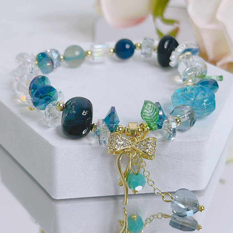 Fresh Crystal Bracelet with Unique Design