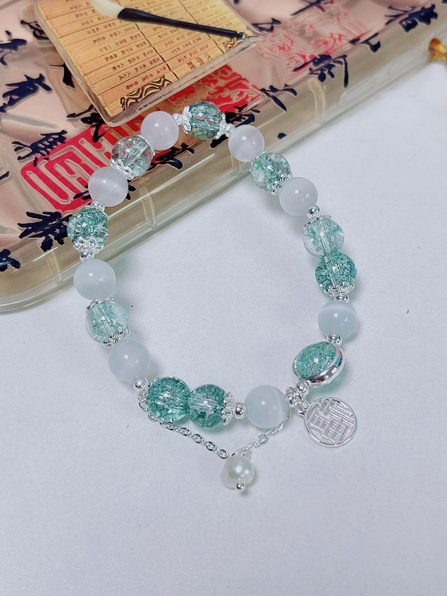 Cat's Eye Stone Bracelet