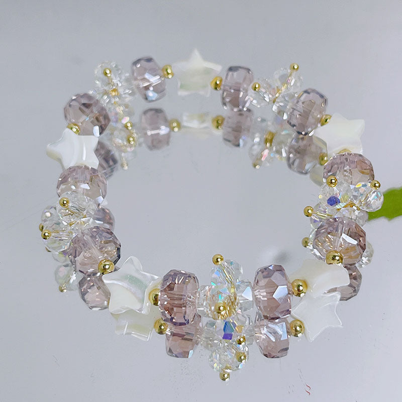 Fresh Crystal Bracelet with Unique Design