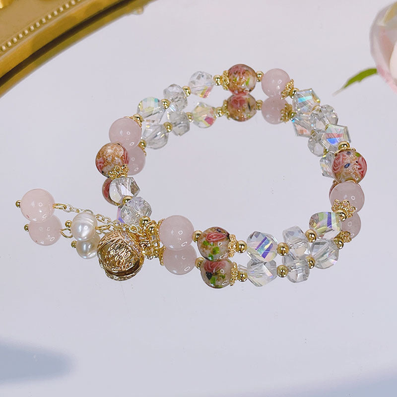 Fresh Crystal Bracelet with Unique Design