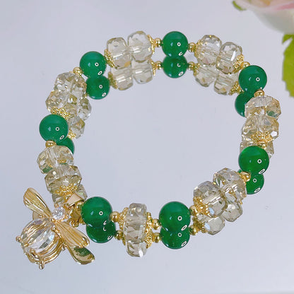 Fresh Crystal Bracelet with Unique Design